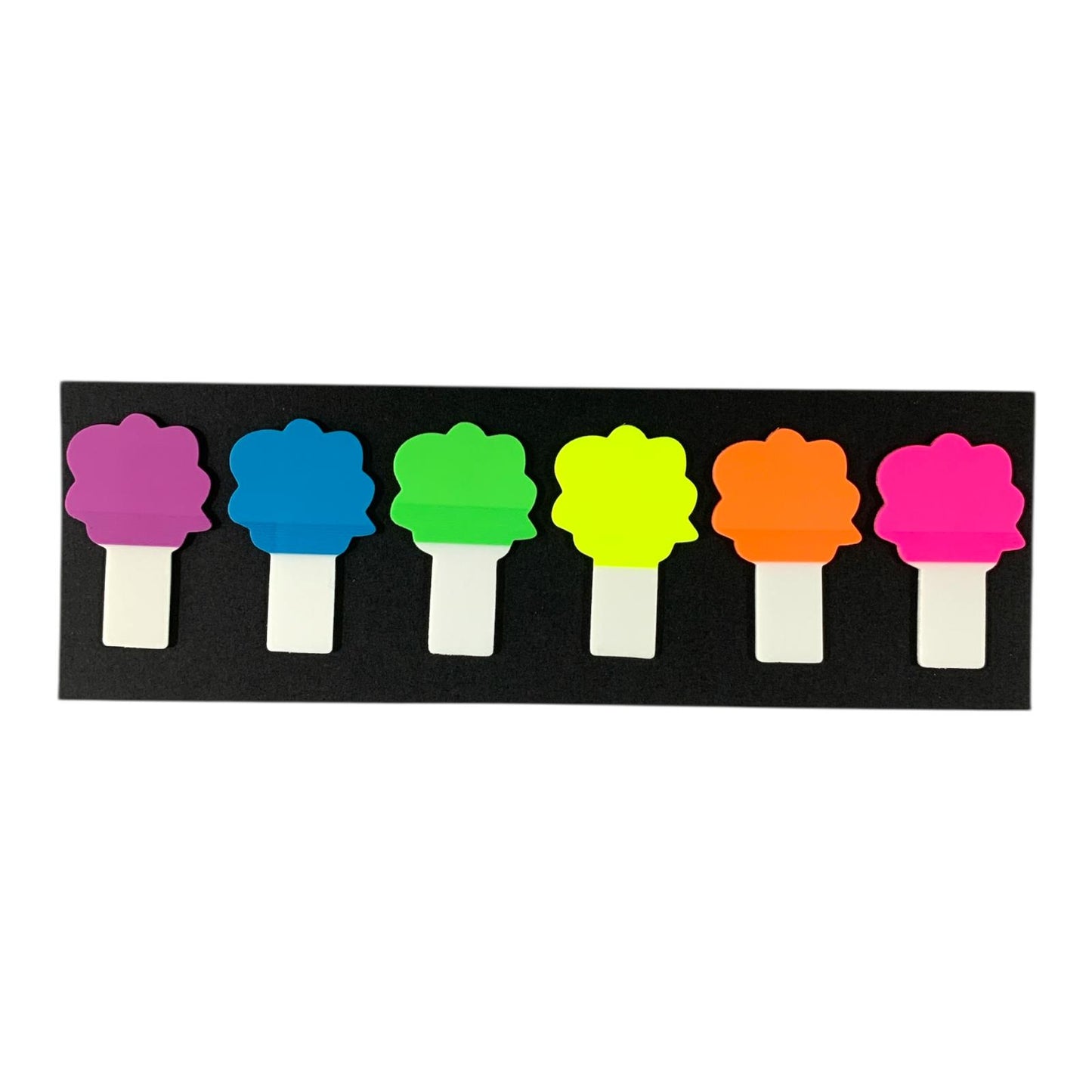 Neon Film Indexes Sticky Notes Trees || ستيكي نوت علامات التوقيع شكل شجر