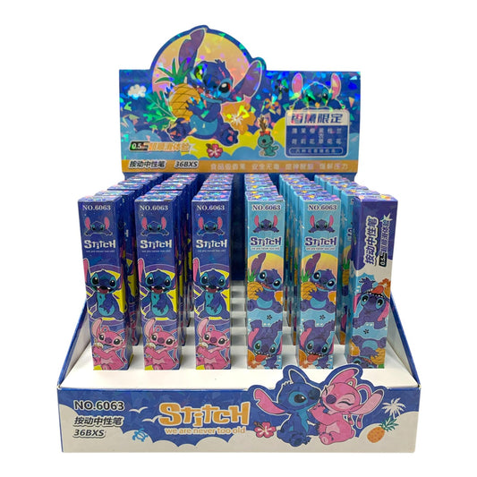 Stitch Giveaways Pen Assorted Model 6063 || قلم حبر ستيتش للتوزيعات موديلات متنوعة 6063