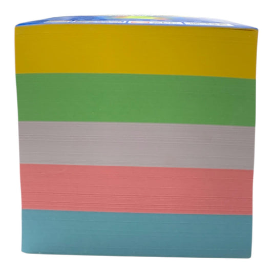 Sinarline Notes 750 Colored Pages 9 cm || ورق ملاحظات مربع سينارلاين 750 ورقة ملون 9 سم