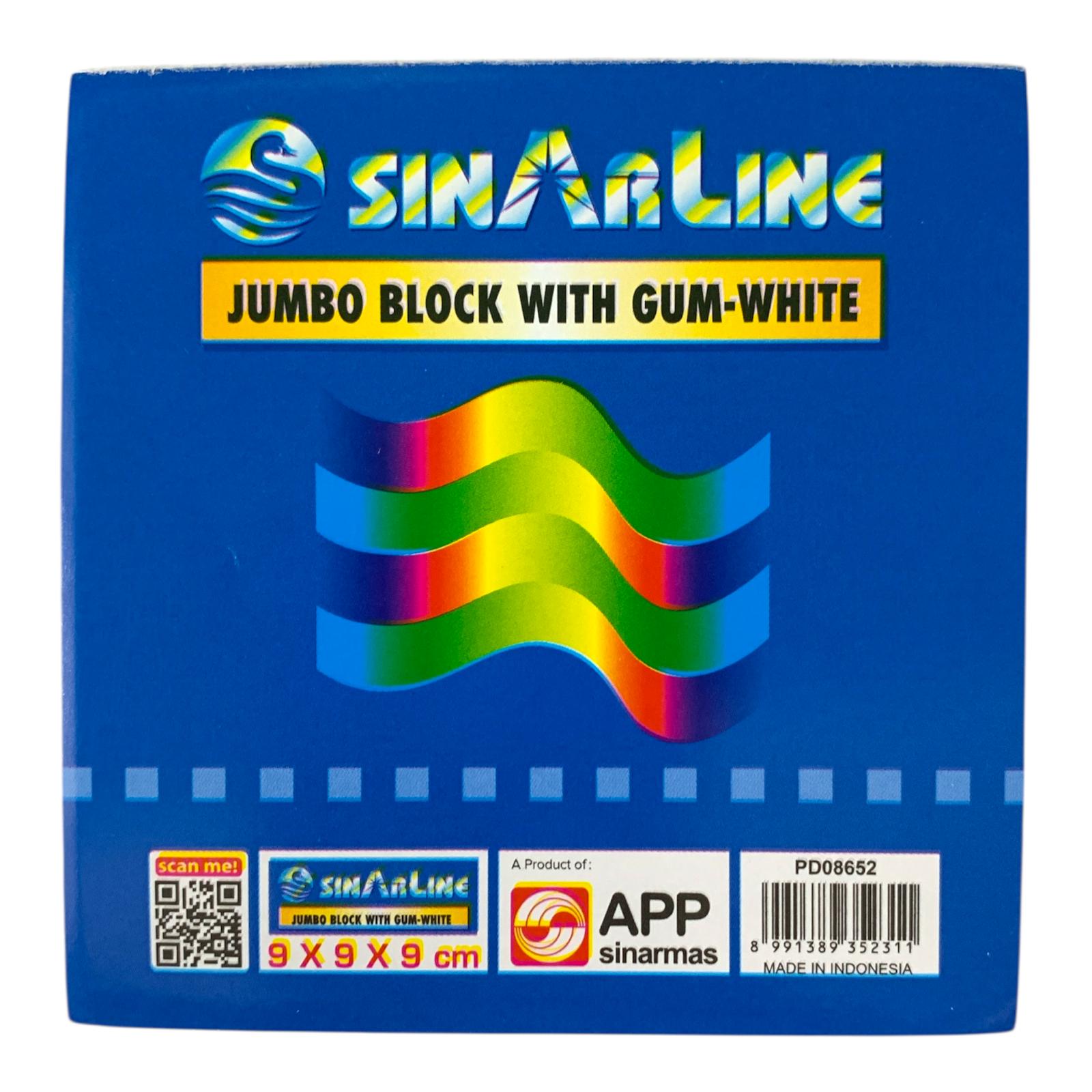 Sinarline Notes 750 9 cm || ورق ملاحظات مربع سينارلاين 750 ورقة 9 سم