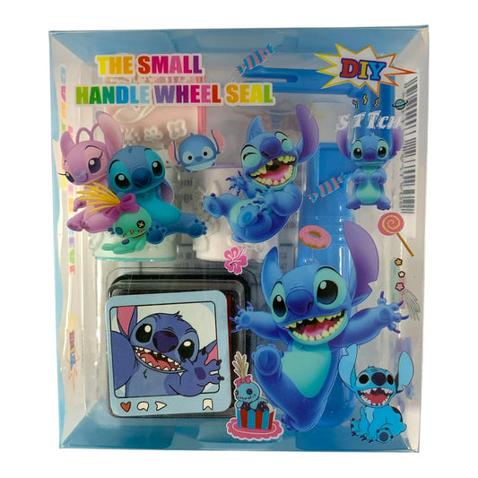 Stitch Weel Set Blue Color || رول طباعة ستيتش لون ازرق