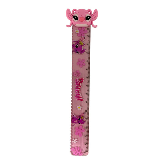 Pink Stitch Ruler 15 cm || مسطرة ستيتش 15سم لون وردي