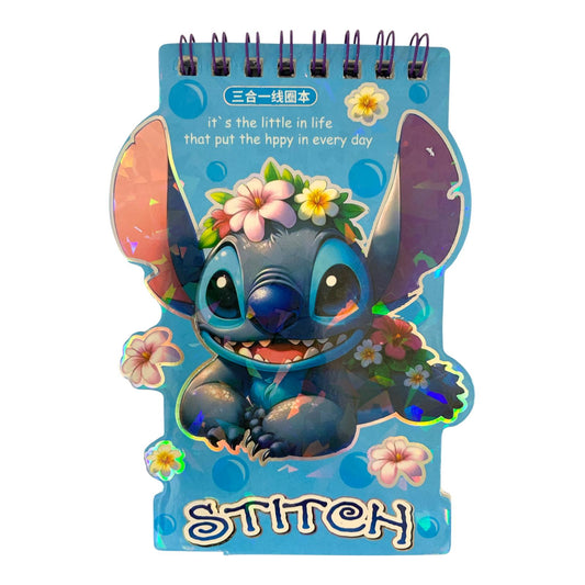 Stitch Stickers Notebook || دفتر ستيكرات و نوت ستيتش