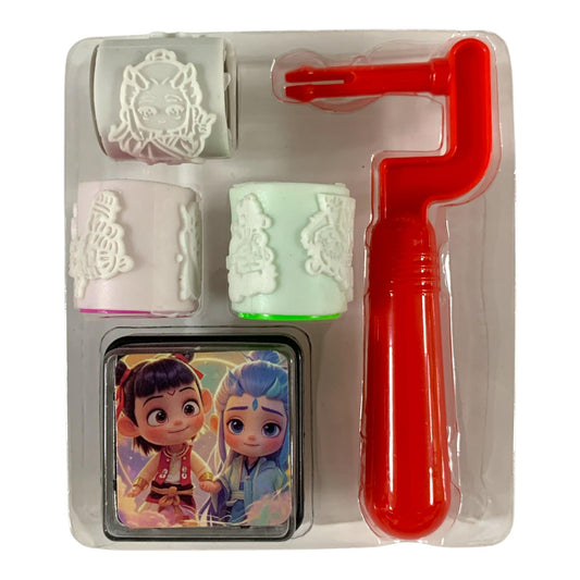 Nezha Weel Set Red Color || رول طباعة نيزها لون احمر