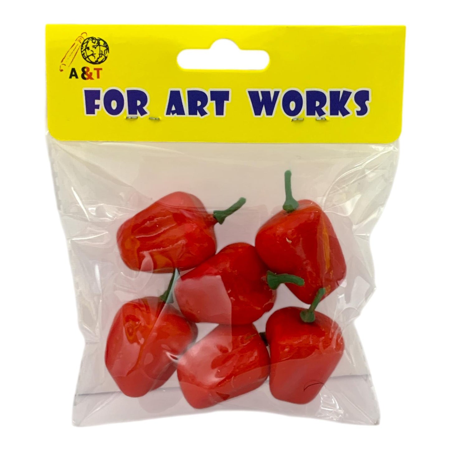 Foam Pack Red Peppers || اشكال فلين فلفل