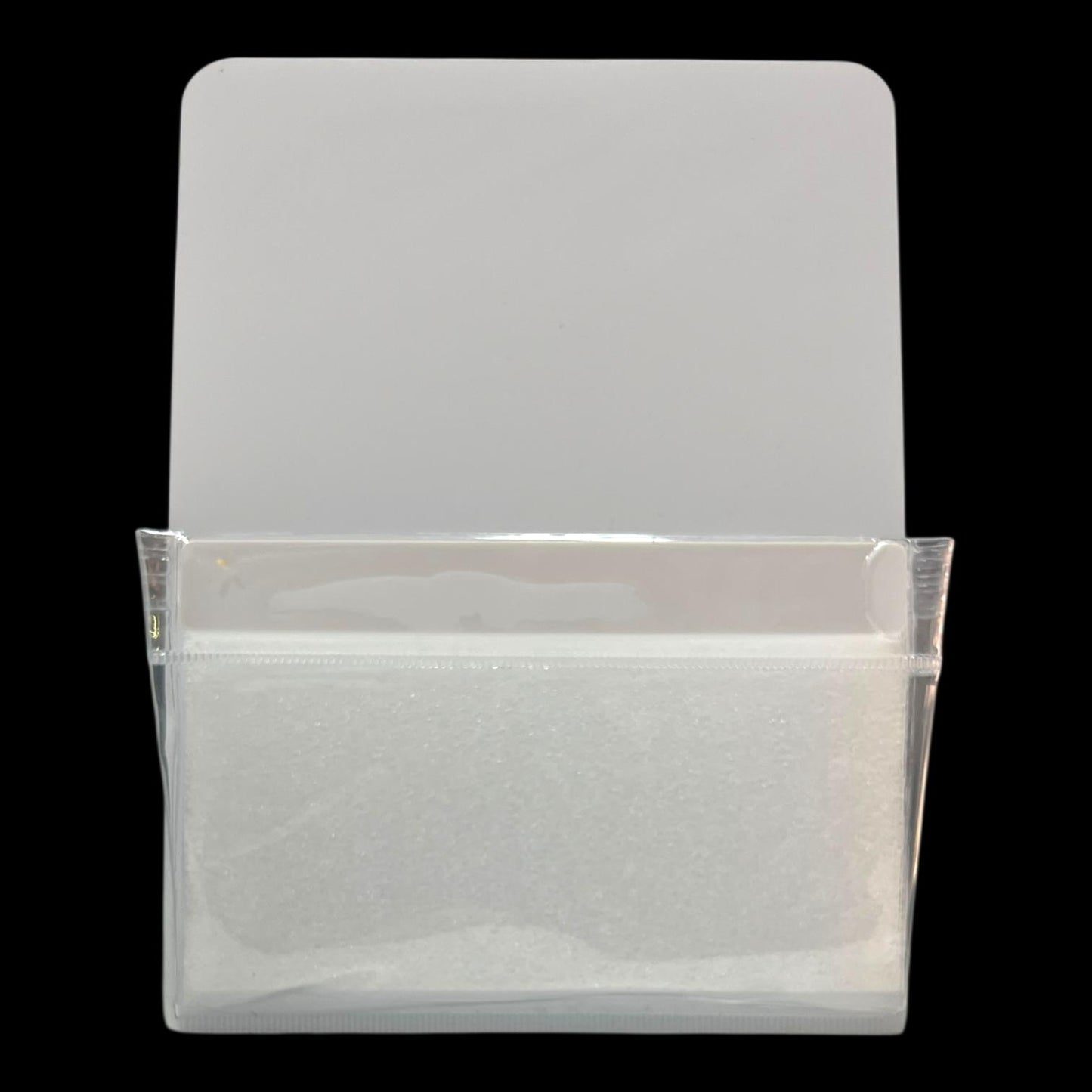 Whiteboard File with Magnet White Color Size M 12 x 16 cm || M ملف جيب بلاستيك مع مغناطيس للسبورة لون ابيض مقاس 12*16 سم