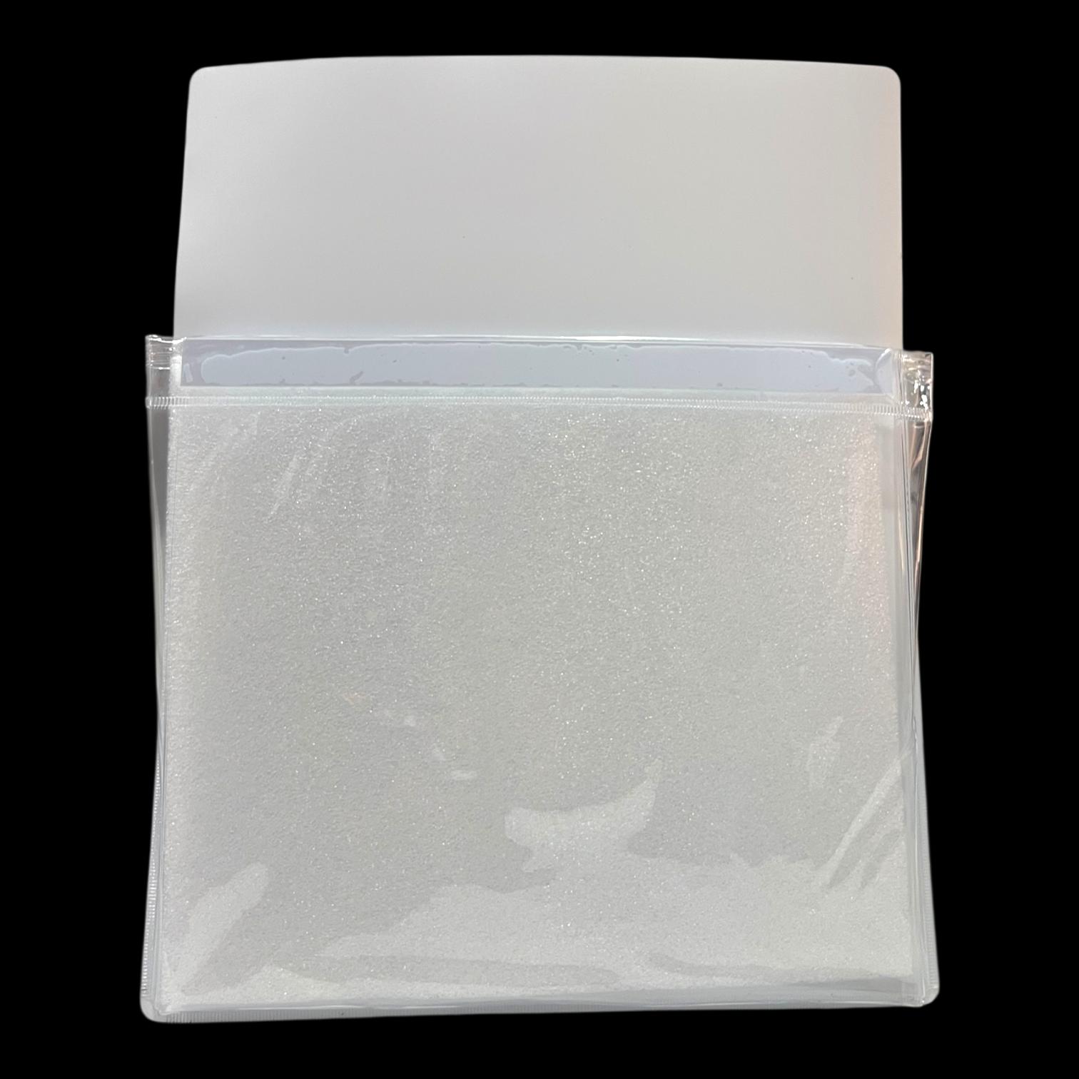 Whiteboard File with Magnet White Color Size XL 24 x 30 cm || XL ملف جيب بلاستيك مع مغناطيس للسبورة لون ابيض مقاس 24*30 سم