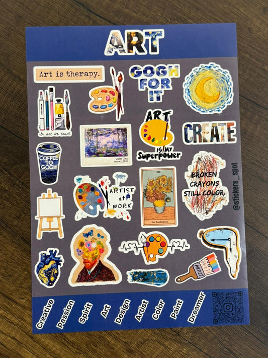 Stickers Spot Art || ستيكرات الفنية