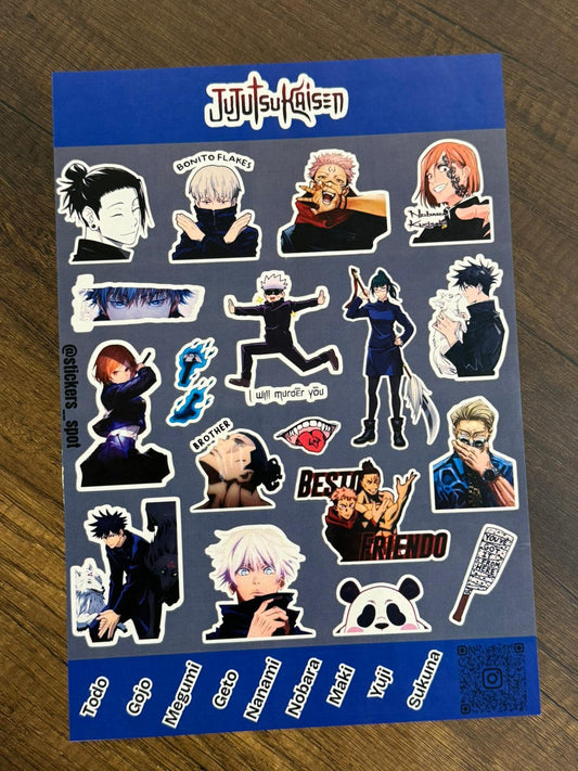 Stickers Spot Juijuitsu Kaizen || ستيكرات جيو جيتسو كايزن