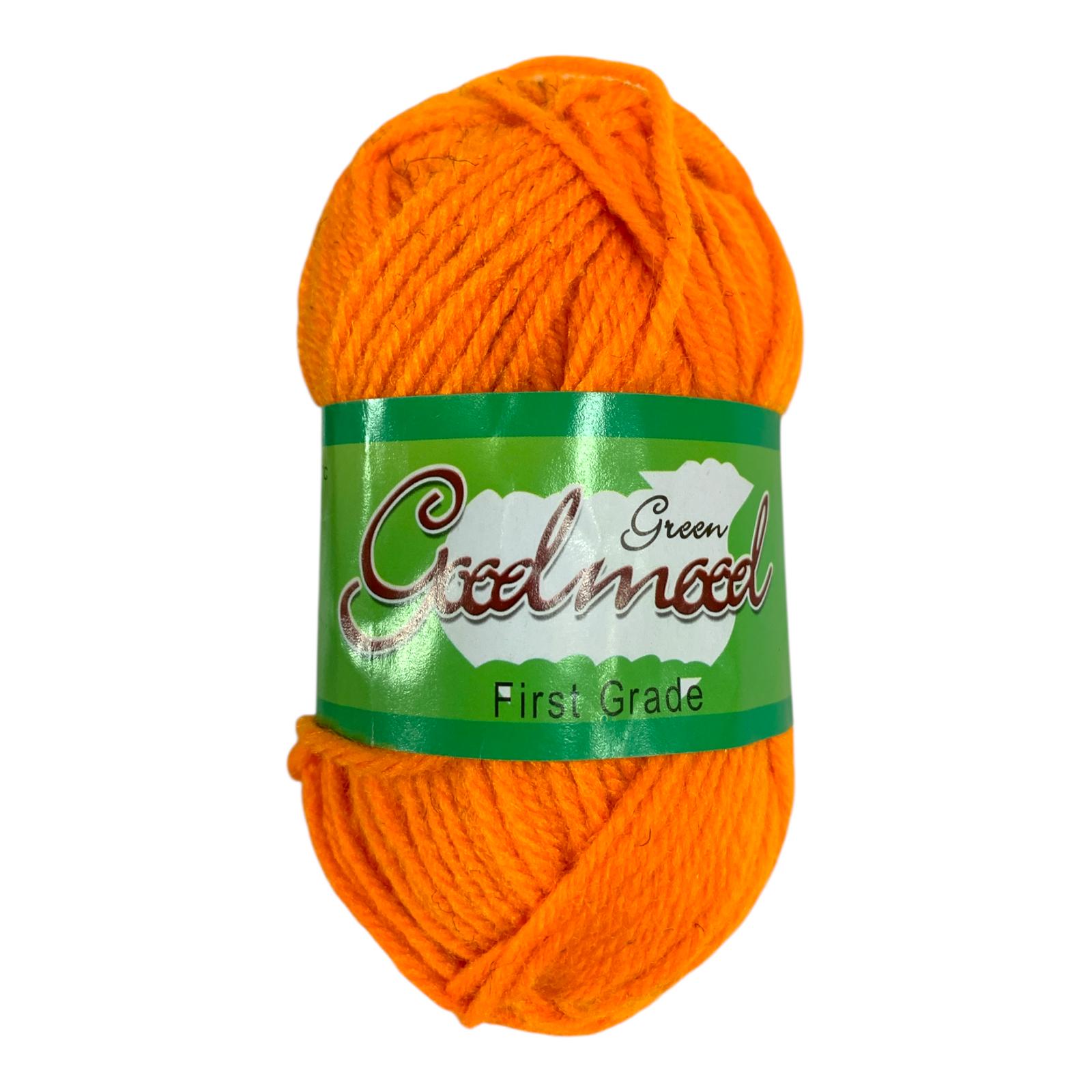 Orange Wool Yarn || خيط صوف للاشغال اليدوية برتقالي