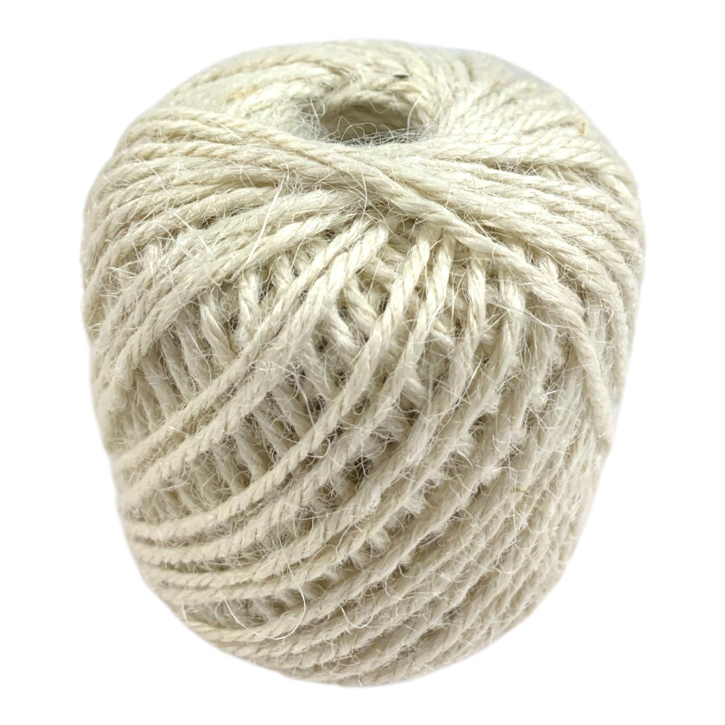 White Burlap Thread || حبل خيش لون ابيض