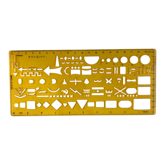 Military Tactical Template Ruler || مسطرة عسكرية