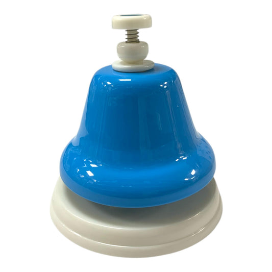 Blue Short Classroom Bell For Activities and Games || جرس قصير مسابقات و نشاطات الفصل لون أزرق