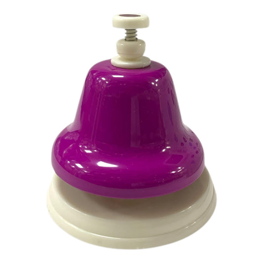 Purple Short Classroom Bell For Activities and Games || جرس قصير مسابقات و نشاطات الفصل لون بنفسجي