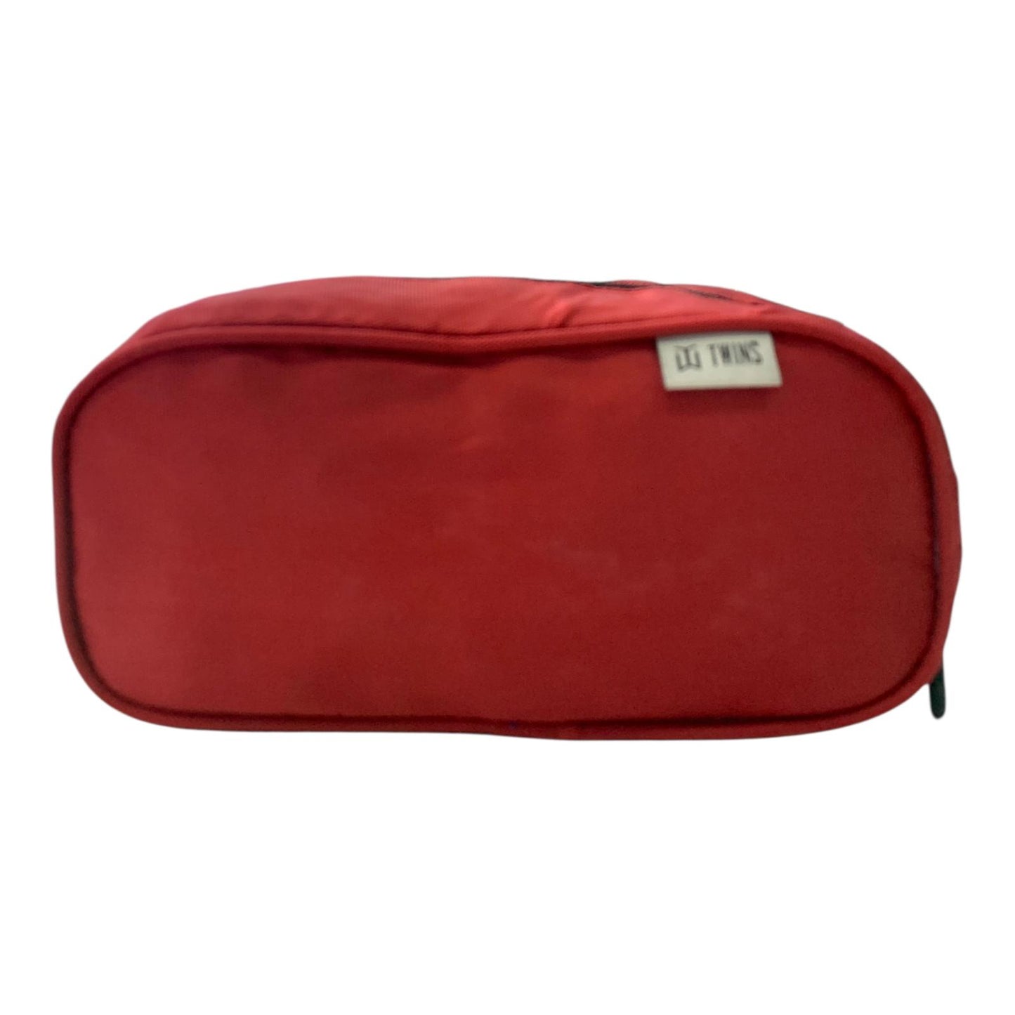 A&T Twins Pencil Case Large Size Red Color || مقلمة توينز اي اند تي حجم كبير لون أحمر