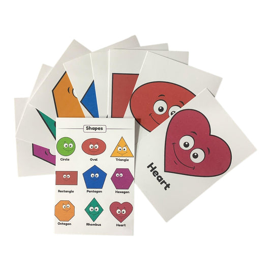 Educational Cards Classroom Strategies Shapes English || بطاقات تعليمية استراتيجيات و العاب نشاطات الفصل اشكال هندسية انجليزي