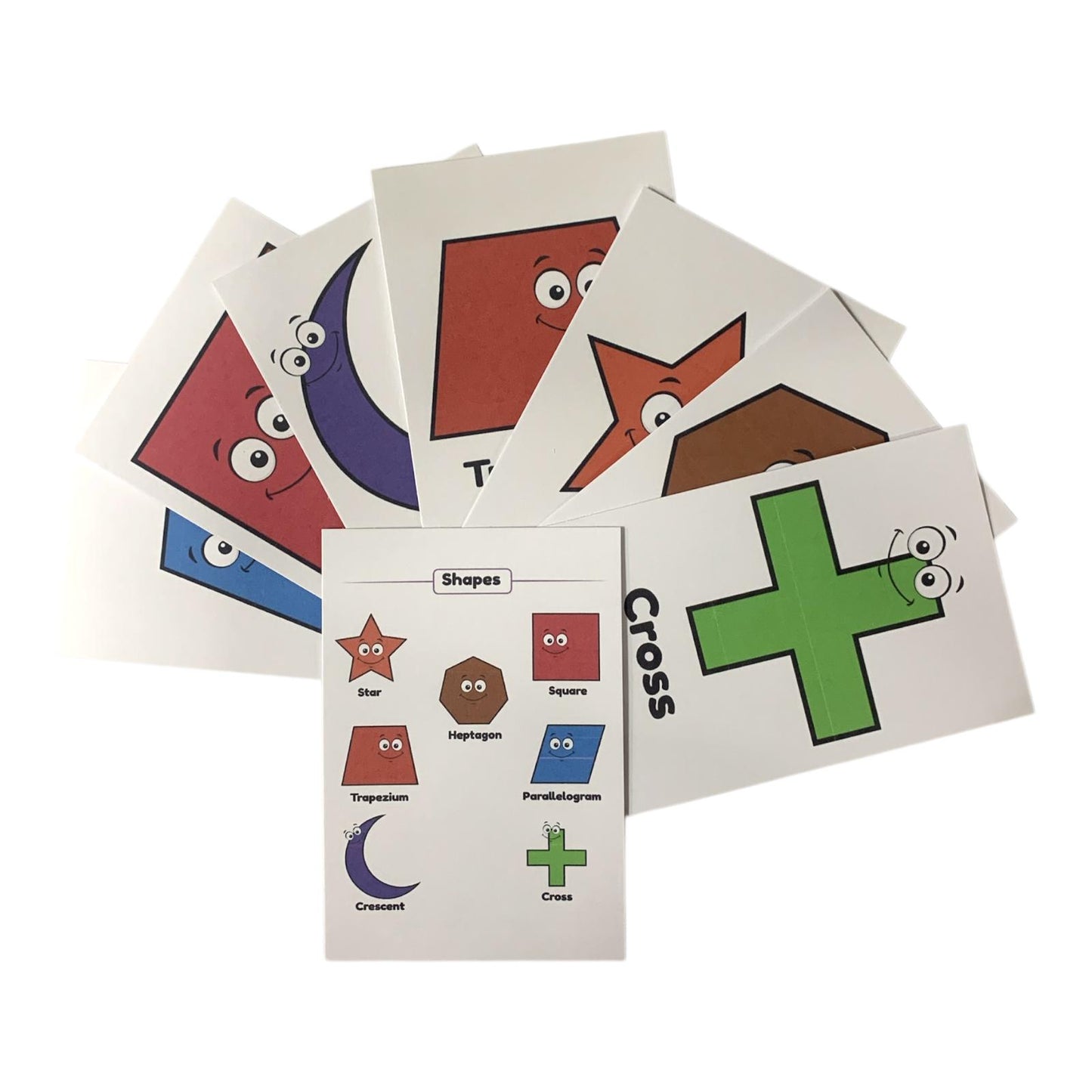 Educational Cards Classroom Strategies Shapes English || بطاقات تعليمية استراتيجيات و العاب نشاطات الفصل اشكال هندسية انجليزي