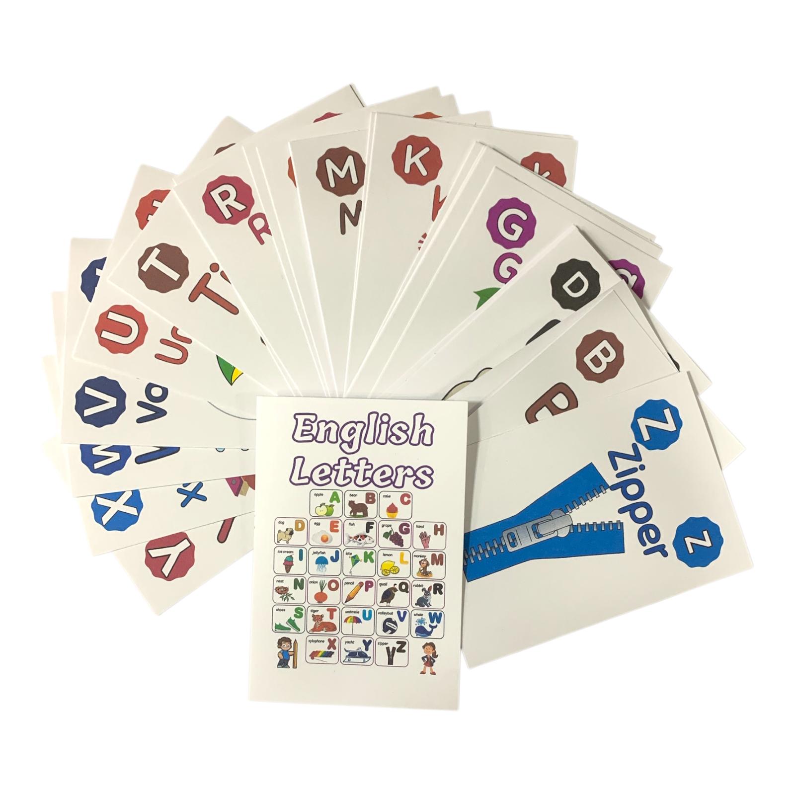 Educational Cards Classroom Strategies English Letters  || بطاقات تعليمية استراتيجيات و العاب نشاطات الفصل أحرف انجليزي