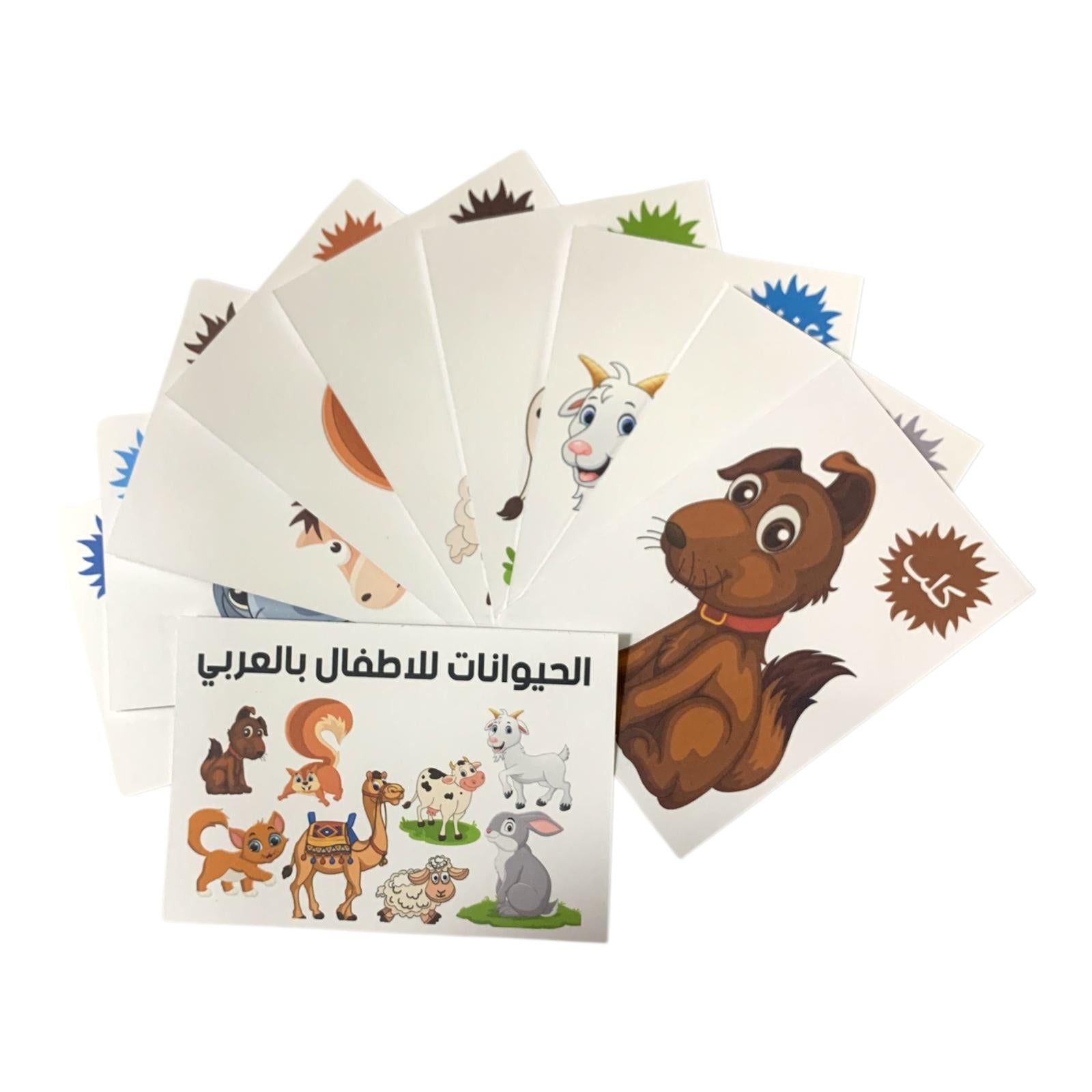 Educational Cards Classroom Strategies Arabic Names Animals || بطاقات تعليمية استراتيجيات و العاب نشاطات الفصل اسماء الحيوانات بالعربي