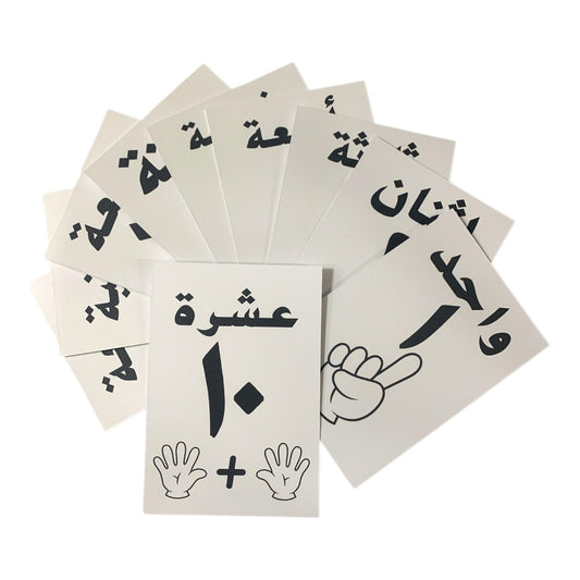 Educational Cards Classroom Strategies Arabic Numbers || بطاقات تعليمية استراتيجيات و العاب نشاطات الفصل أرقام عربي