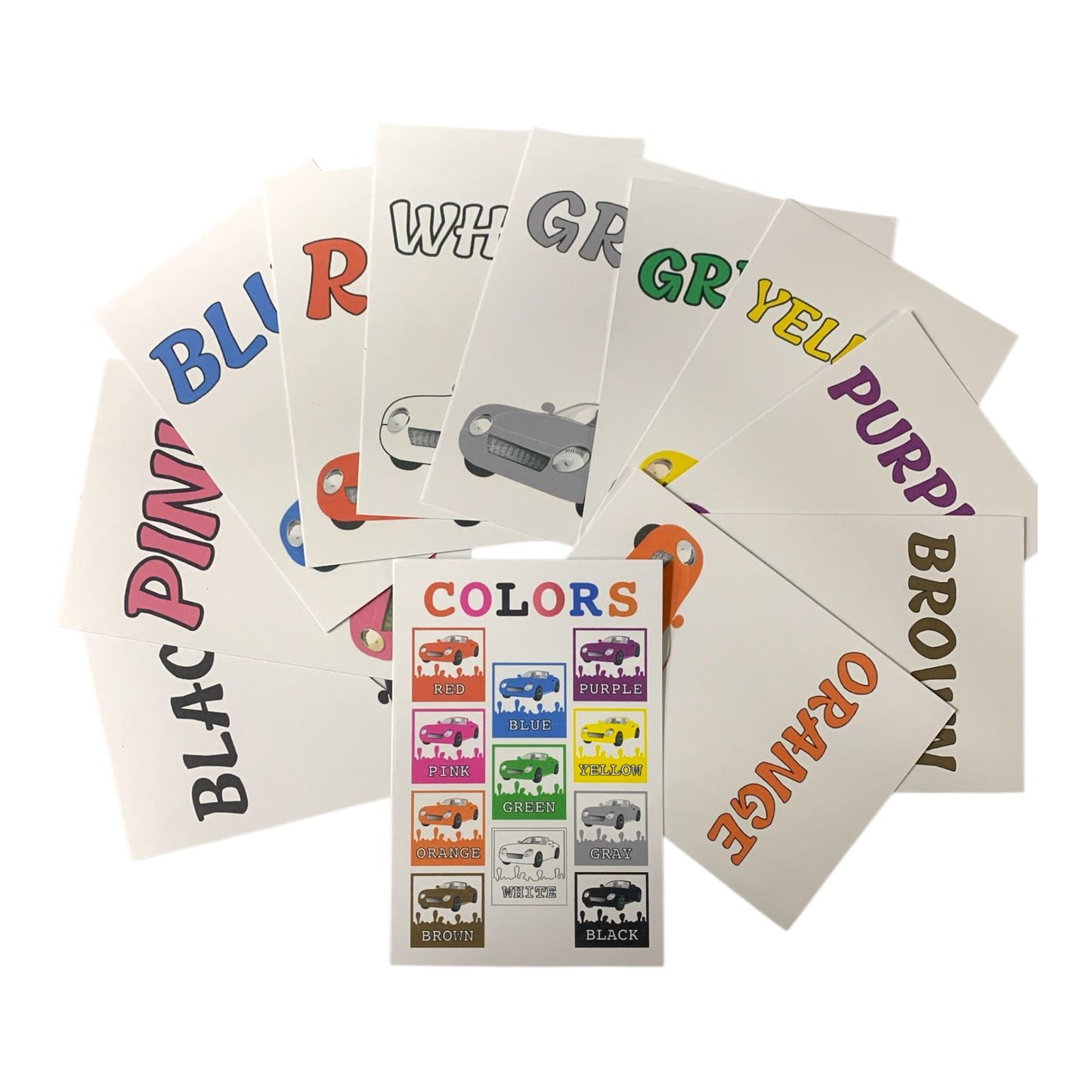 Educational Cards Classroom Strategies Colors English || بطاقات تعليمية استراتيجيات و العاب نشاطات الفصل الوان انجليزي