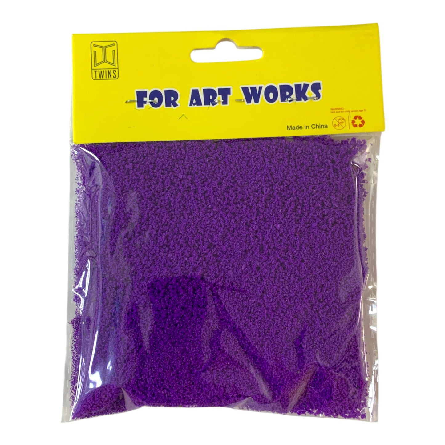 A&T DIY Colored Grass Purple Color || مجموعة عشب ملون ارضي اشفال يدوية اي اند تي لون بنفسجي