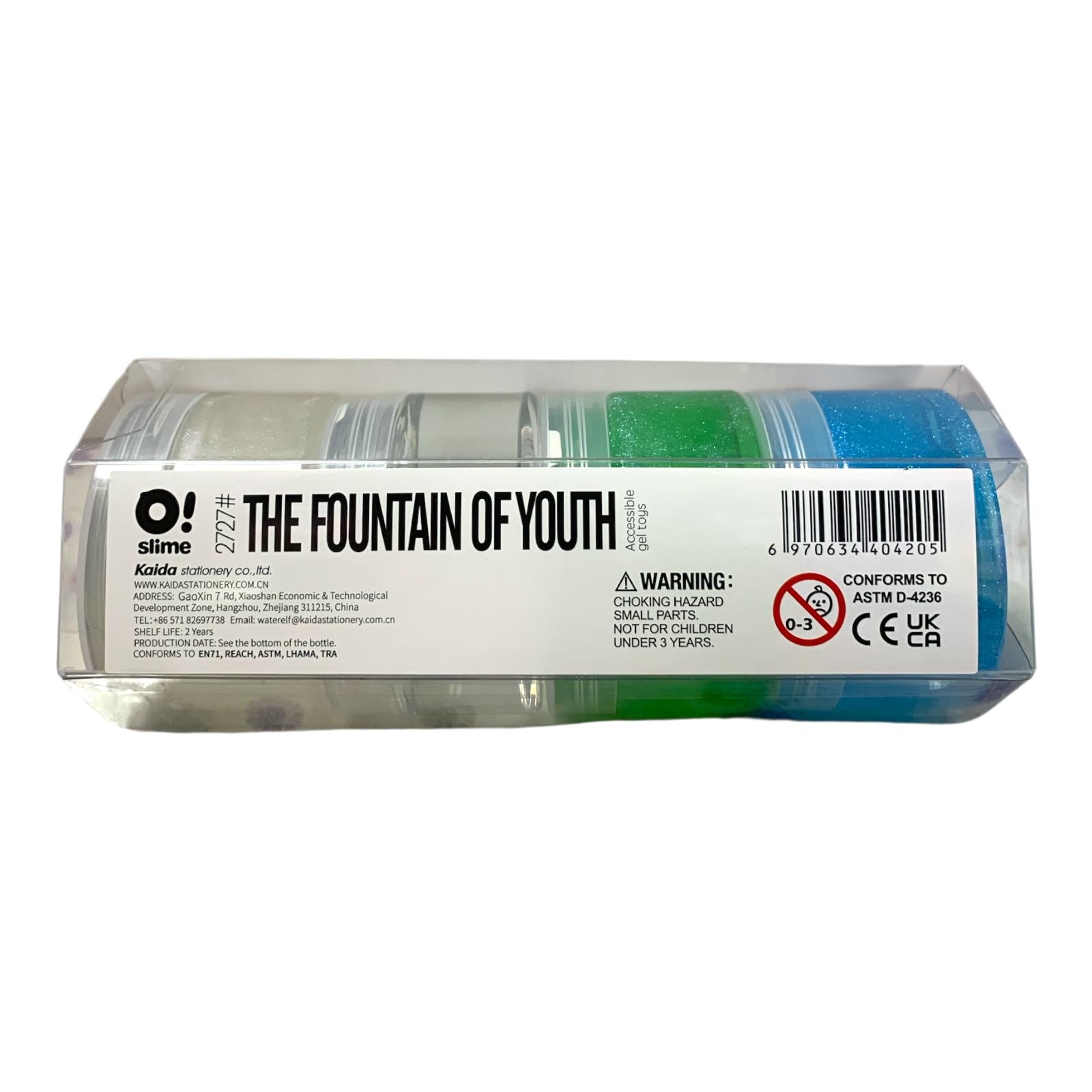 Fountain of Youth Water Elf Slime 4 Pcs || فاونتاين اوف يوث سلايم 4 قطعه