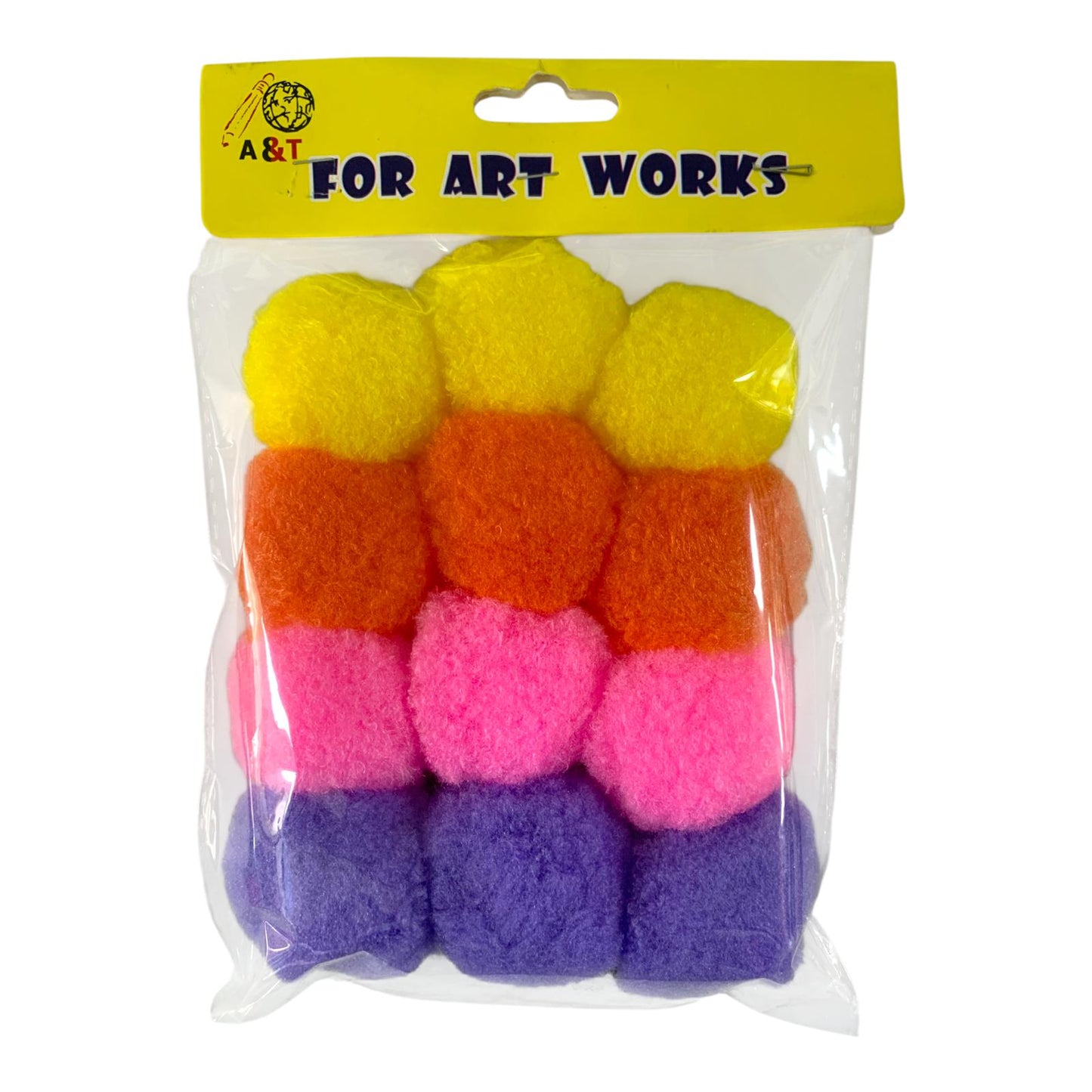 A&T Colored Cotton DIY Projects #1 || قطن ملون اشفال يدوية اي اند تي #1