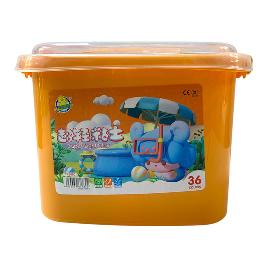 A&T Slime Set 36 Colors with Cutters #1  || مجموعة سلايم اي اند تي 36 لون مع قواطع #1