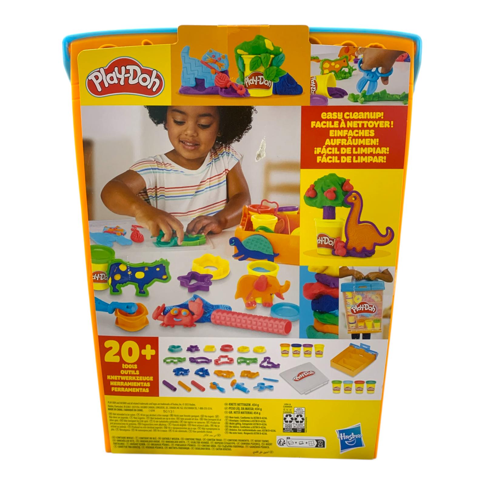 Play-Doh Imagine Animals Storage Set 20+ Pcs || مجموعة طين صلصال بلاي دوه 20+ قطعة