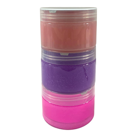 Fresh Peach Slime Set 3 Pcs || مجموعة سلايم فريش بيتش 3 قطعه