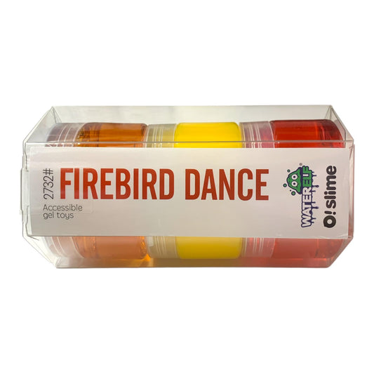 Fire Bird Dance Slime Set 3 Pcs || مجموعة سلايم فاير بيرد دانس 3 قطعه