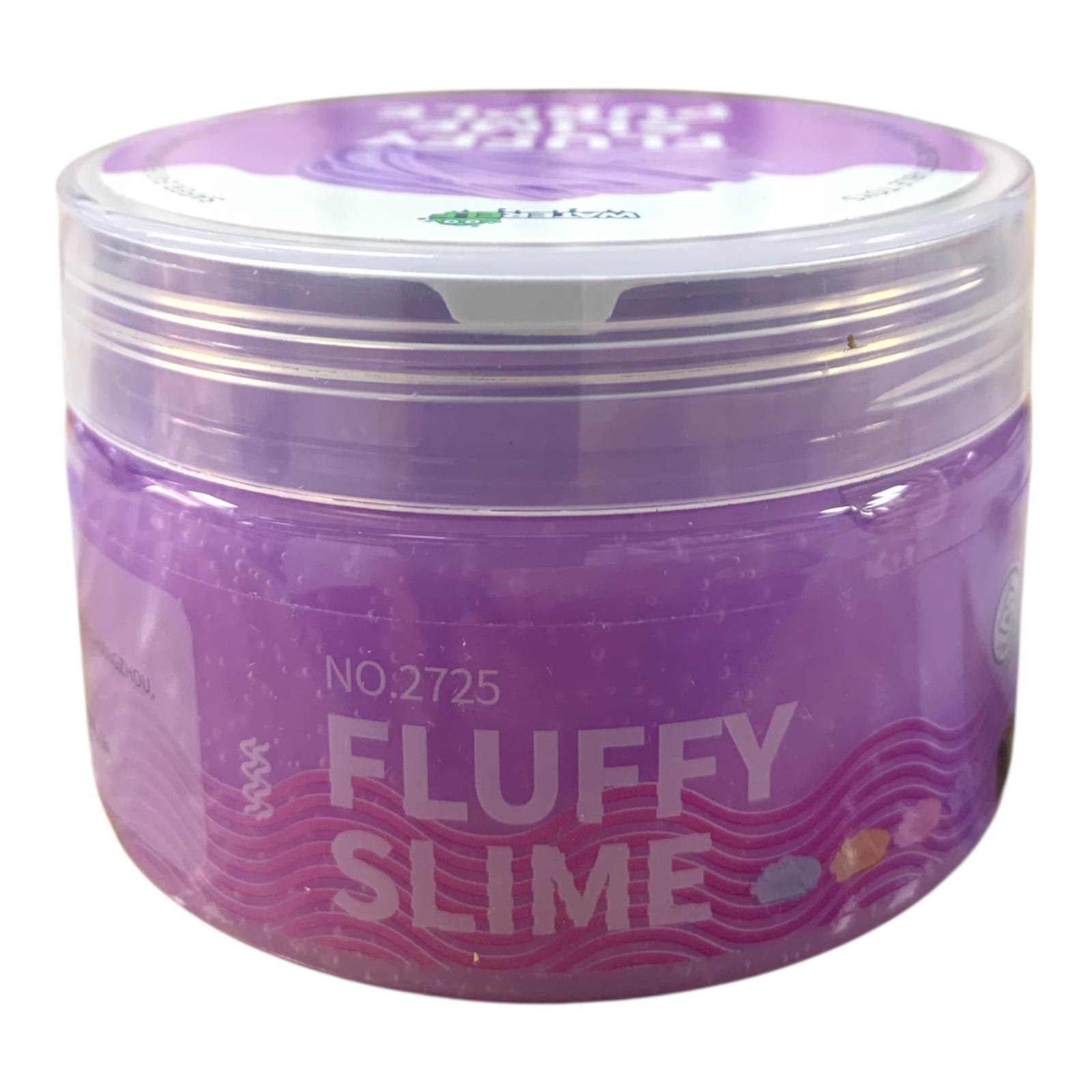 Water Elf Fluffy Slime 120ml Purple || سلايم 120 مل فلافي لون بنفسجي