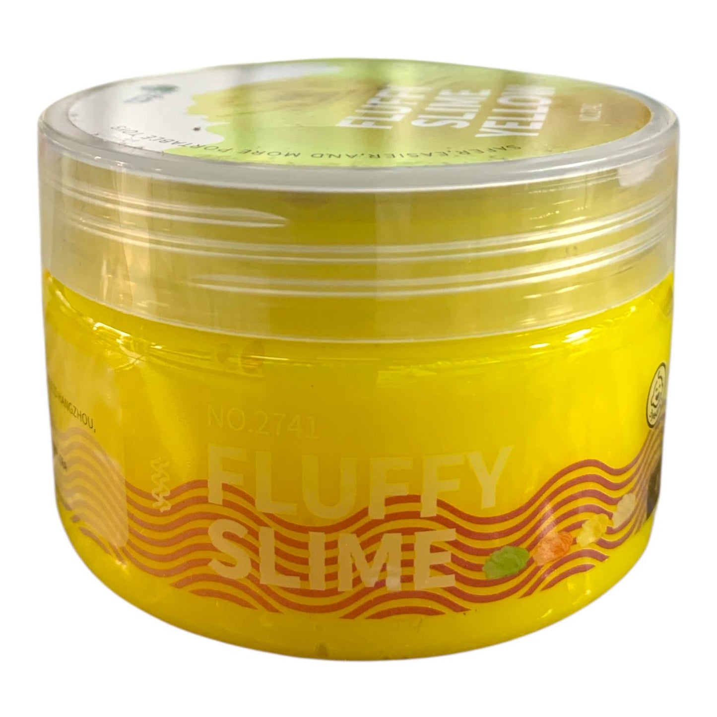 Water Elf Fluffy Slime 120ml Yellow || سلايم 120 مل فلافي لون أصفر