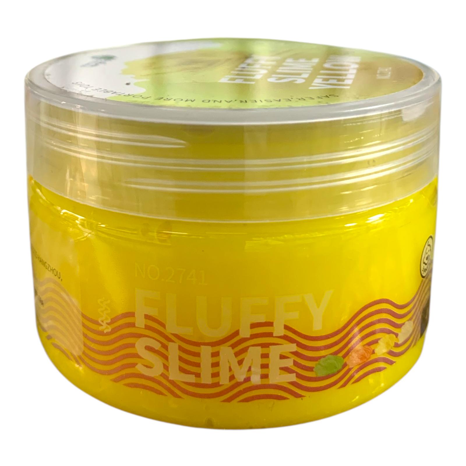 Water Elf Fluffy Slime 120ml Yellow || سلايم 120 مل فلافي لون أصفر
