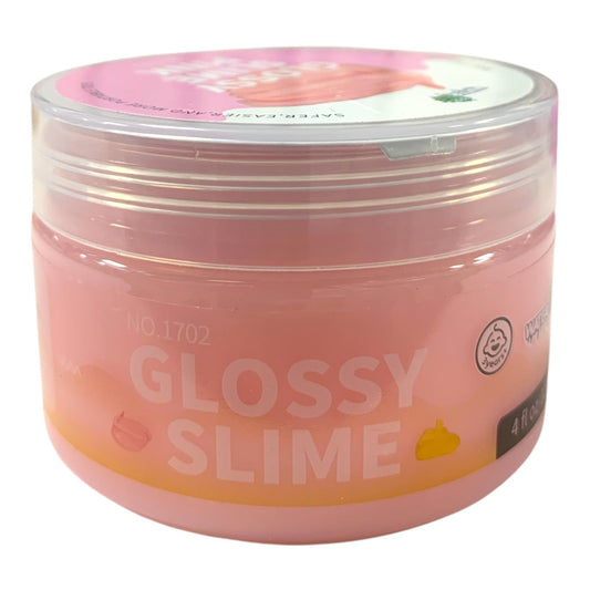 Water Elf Glossy Slime 120ml Pink || سلايم 120 مل جلوسي لون وردي