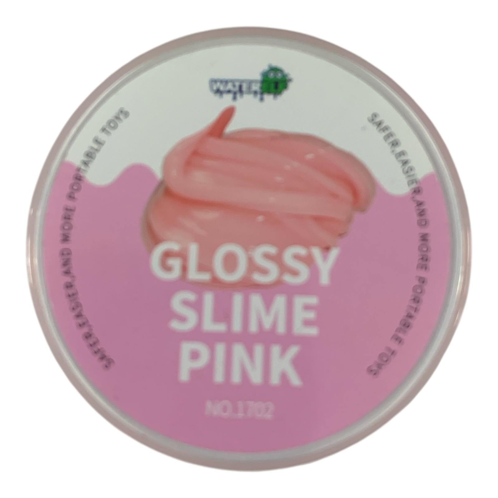 Water Elf Glossy Slime 120ml Pink || سلايم 120 مل جلوسي لون وردي
