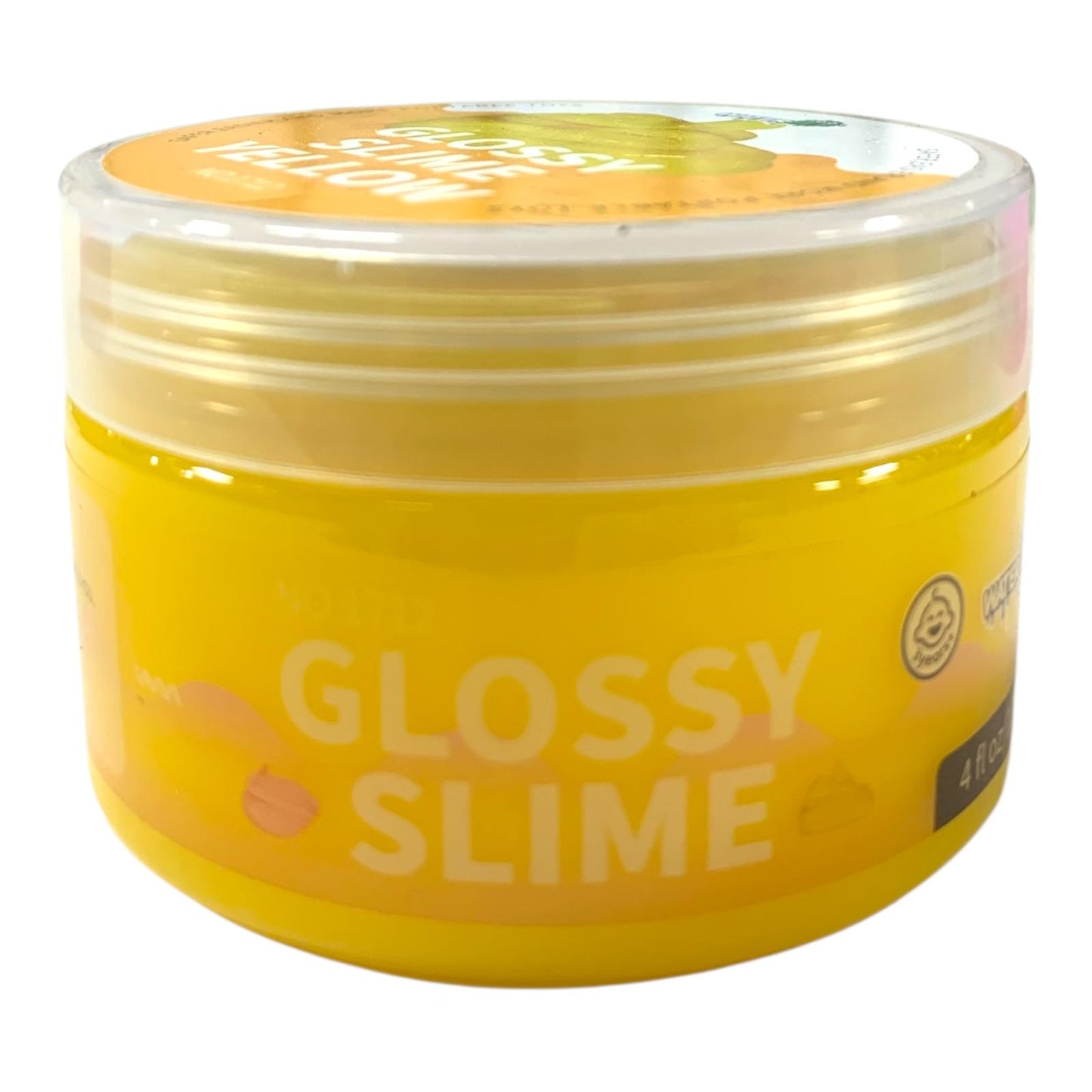 Water Elf Glossy Slime 120ml Yellow || سلايم 120 مل جلوسي لون أصفر
