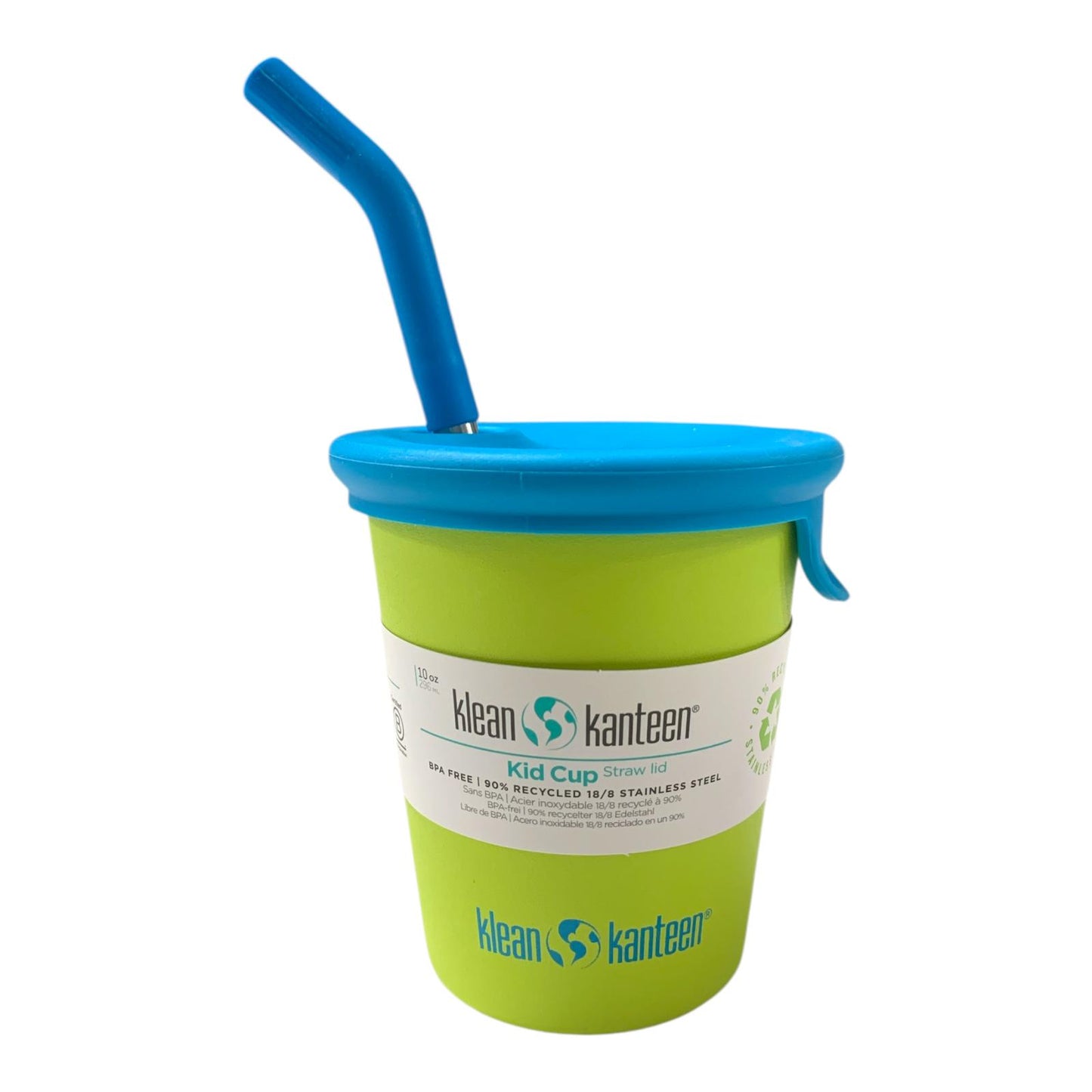 Klean Kanteen Kids Sippy Cup with Straw 295 ml #1 || كوب ماء مع عود مصاص للاطفال 295 #1