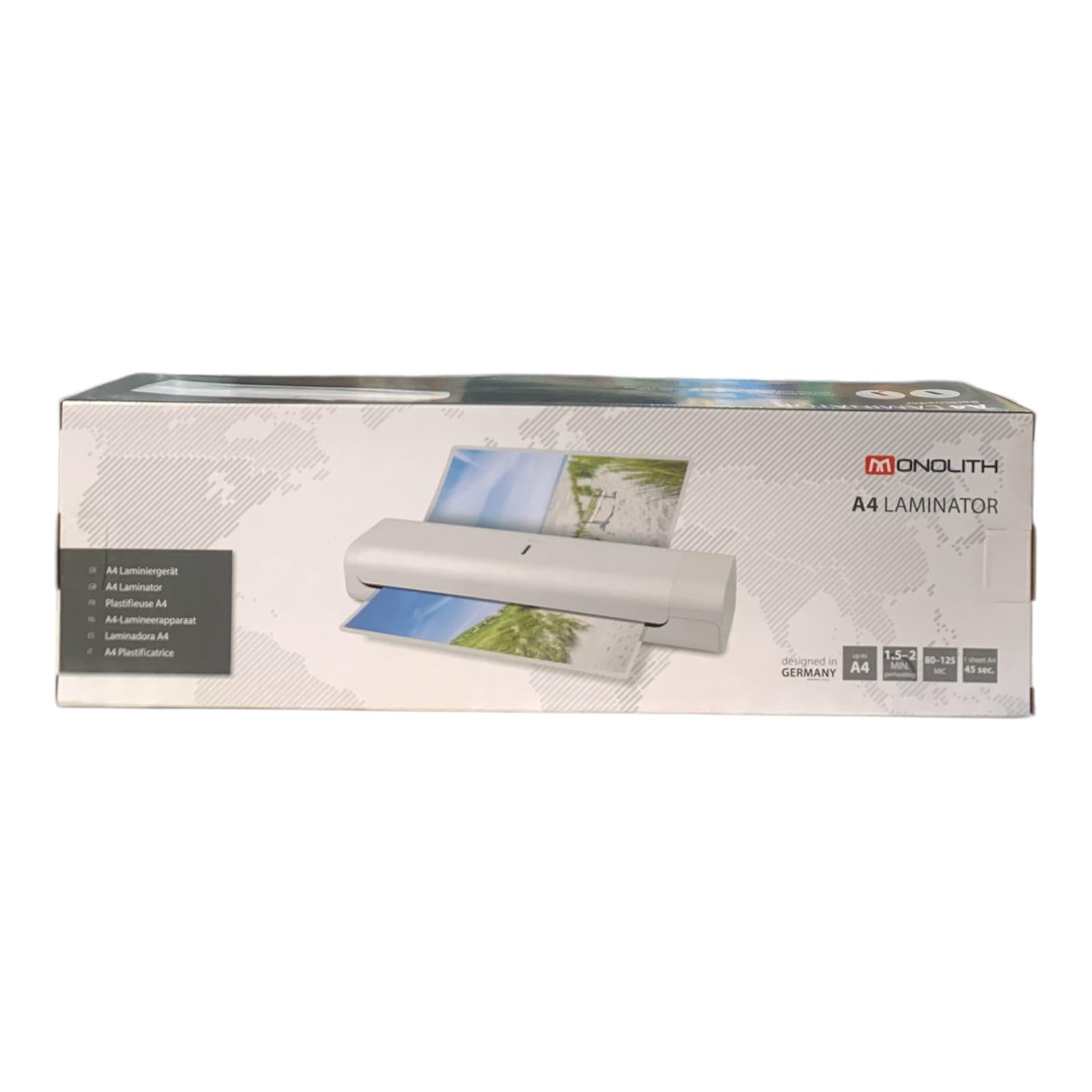 Monolith Lamination Machine A4 Size || جهاز تغليف حراري مونوليث حجم اي فور