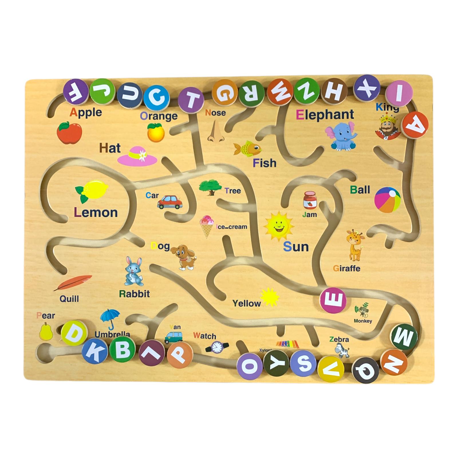 Interactive Puzzle English Letters || بازل تفاعلي للاطفال احرف انجليزية