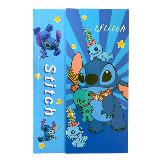 Stitch Diary Notebook Blue Color || مفكرة نوت بوك ستيتش لون ازرق