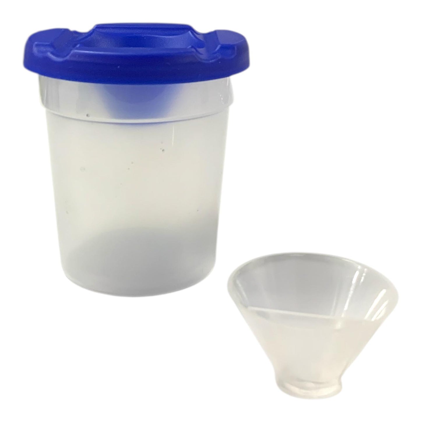 Picasso Art Tools No-Spill Paint Cup with Lid & Brush Wiper Funnel || كوب طلاء "بيكاسو" مانع للانسكاب مع غطاء وممسحة فرشاة - أدوات فنية الأطفال