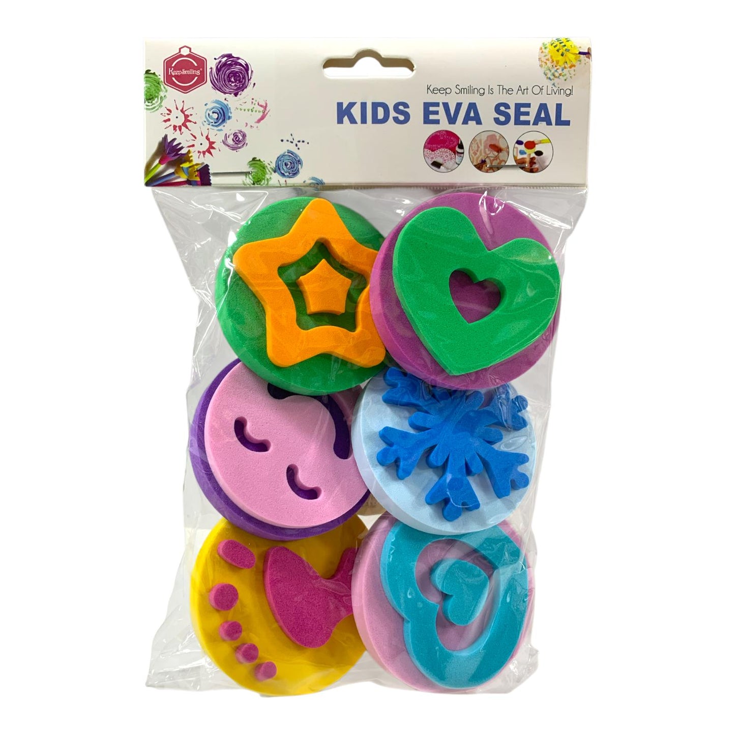 Stamper Set For Kids 6 Pcs #1 || مجموعة طباعات للاطفال 6 قطعة #1