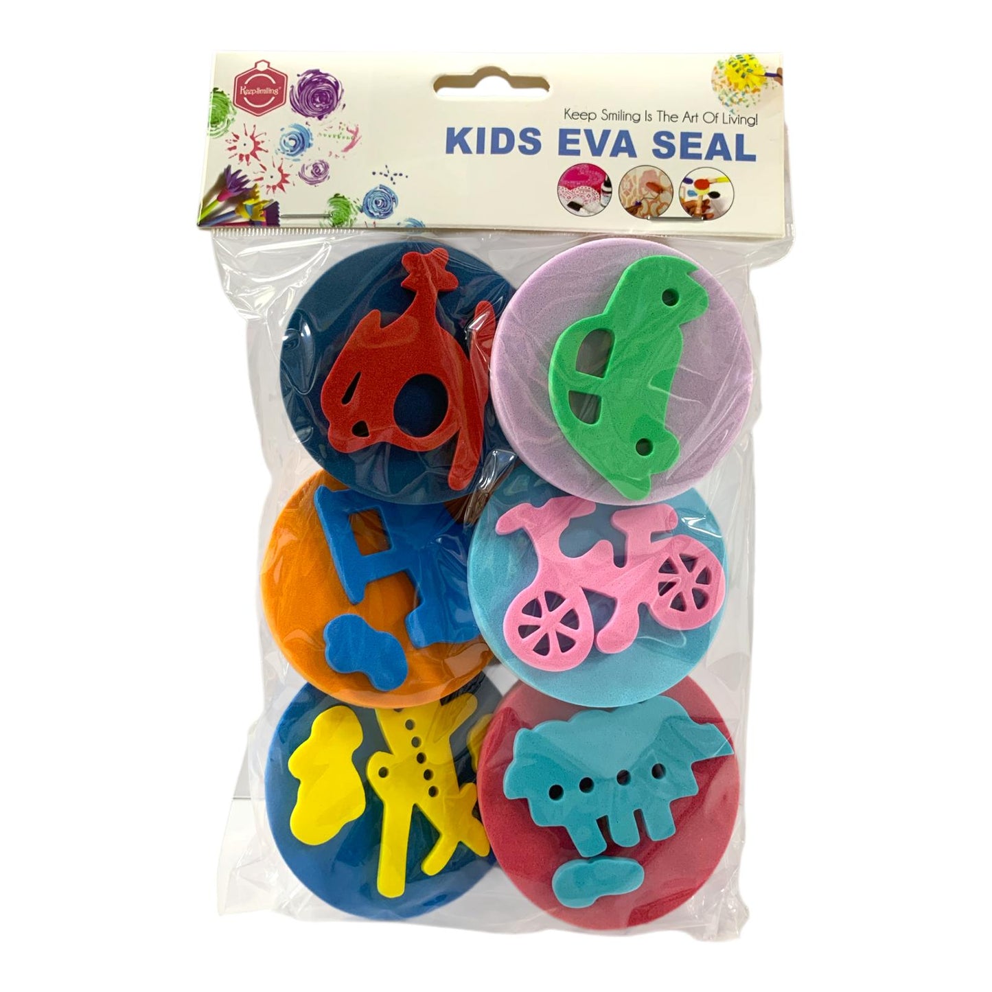 Stamper Set For Kids 6 Pcs #2 || مجموعة طباعات للاطفال 6 قطعة #2