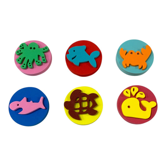 Stamper Set For Kids 6 Pcs #4 || مجموعة طباعات للاطفال 6 قطعة #4