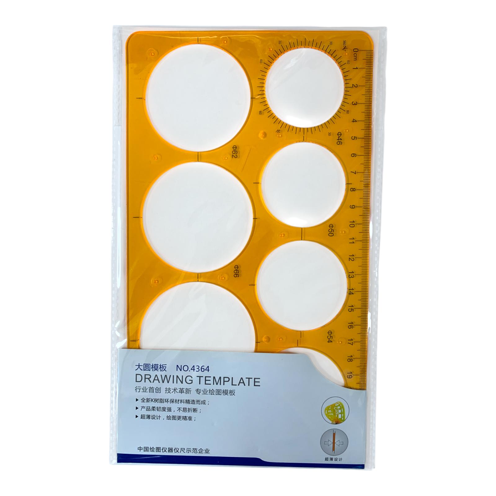 Architectural Furniture Drawing Template Ruler (NO.4364) || مسطرة اثاث هندسية 4364