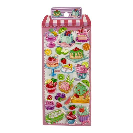 A&T Embossed Stickers Deserts || ستيكرات بارزة اي اند تي حلويات