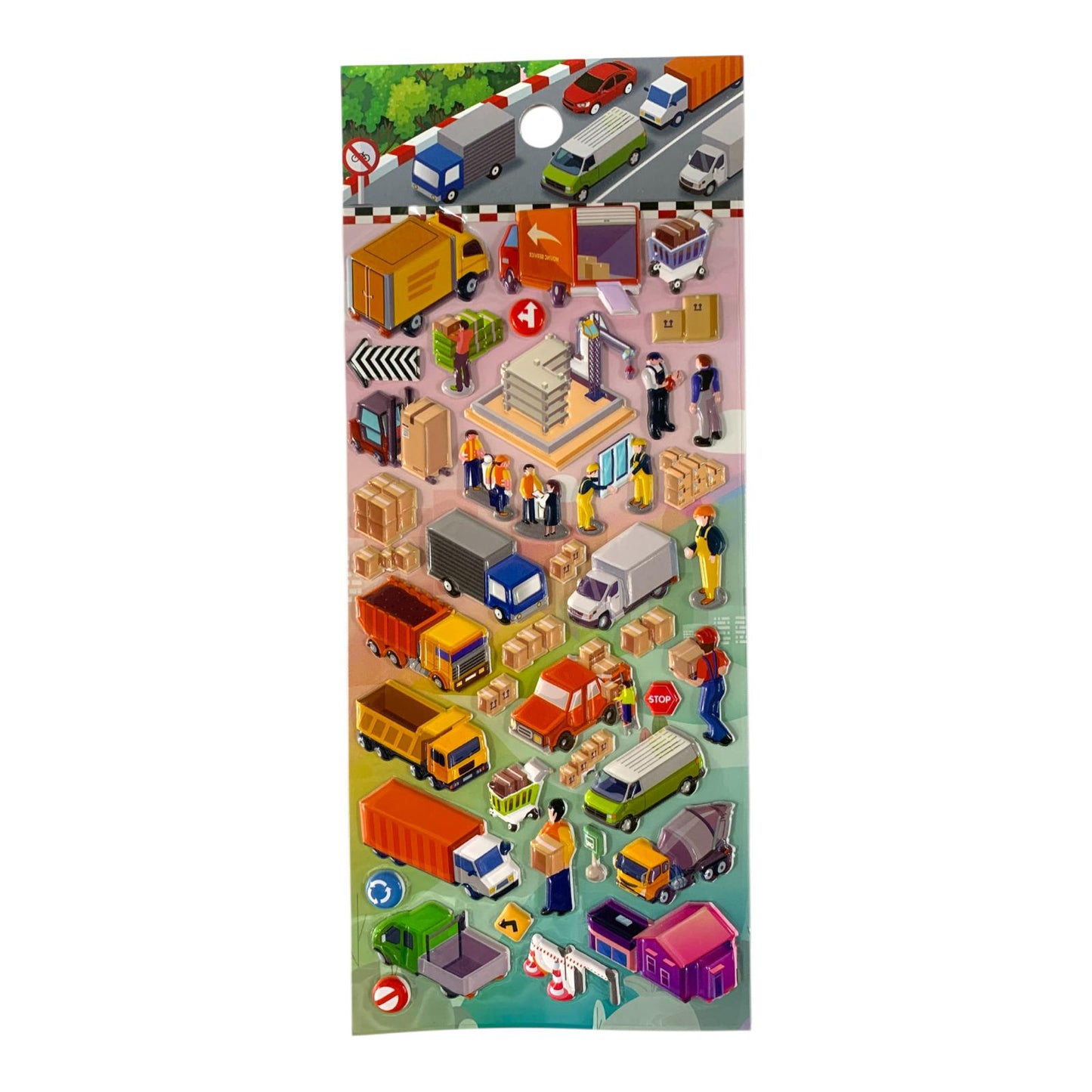 A&T Embossed Stickers Vehicles #4 || ستيكرات بارزة اي اند تي سيارات #4