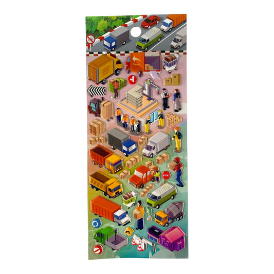 A&T Embossed Stickers Vehicles #4 || ستيكرات بارزة اي اند تي سيارات #4